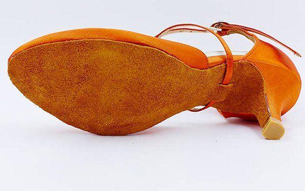 Туфли F-Dance LD6001 для бальных танцев р. 41 Бронзовый (06363036) - фото 2