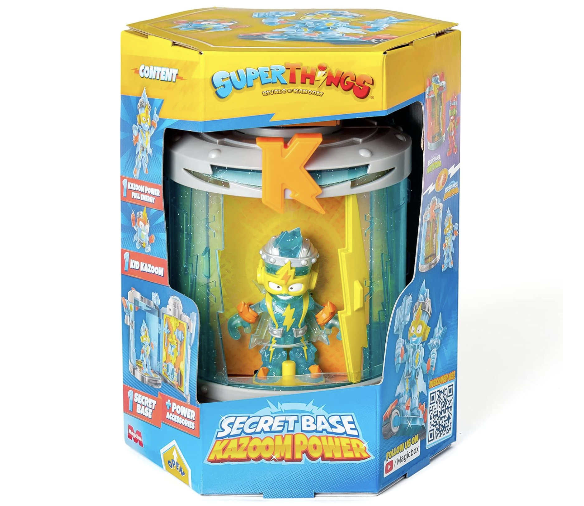 Детская игровая фигурка MagicBox Тайная база SuperThings Secret Base Kazoom Power