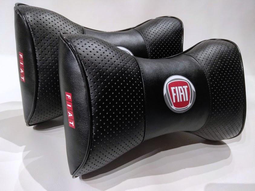 Подушка на підголовник авто Fiat 2 шт. (00355)