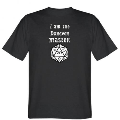 Футболка мужская I am the dungeon master 3XL Черный (9919657-2-160413-XXXL) Футболка мужская I am the dungeon master 3XL Черный (9919657-2-160413-XXXL)