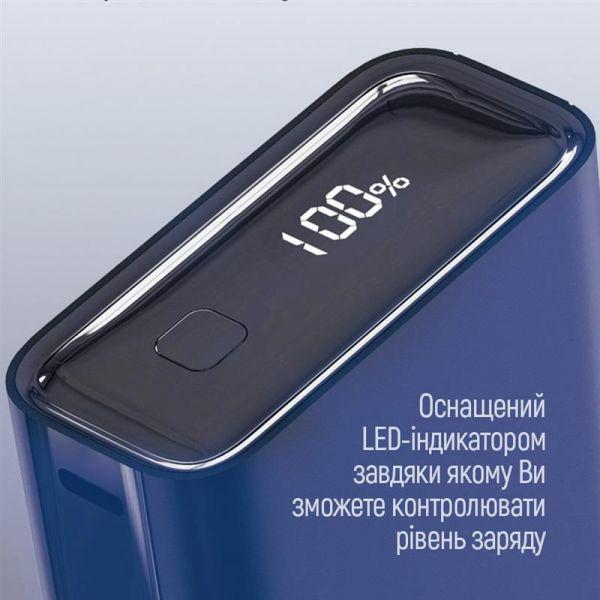 Повербанк ColorWay Full power 20000 mAh Blue (CW-PB200LPG2BL-PDD) - фото 4