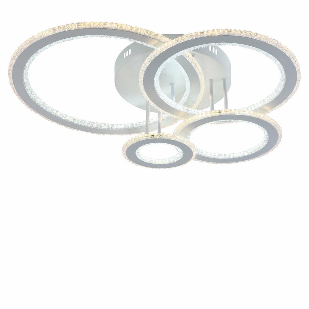 Люстра стельова світлодіодна Light House SRS-19074/4C WH 260W Білий