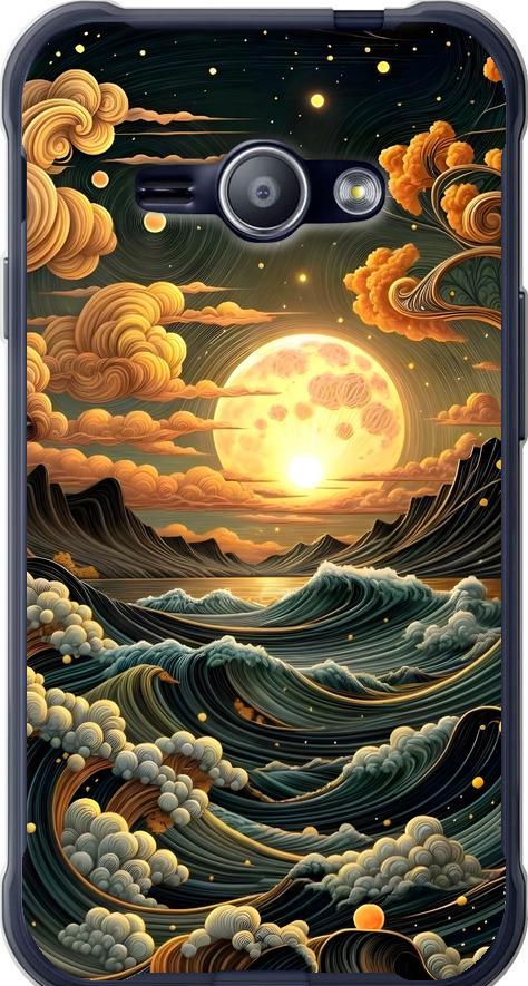 Чехол на Samsung Galaxy J1 Ace J110H Арт волны (6332u-215-42517)
