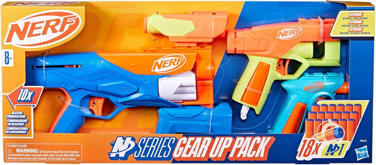 Набір бластерів Nerf N Series Gear Up Pack (F8633)