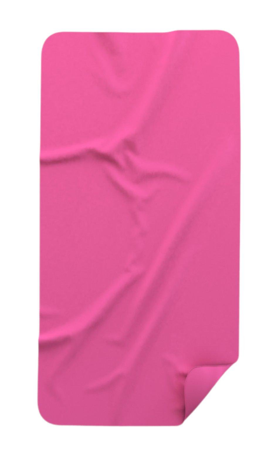 Рушник для спорту та туризму Emmer з мікрофібри S 45х90 см Pink