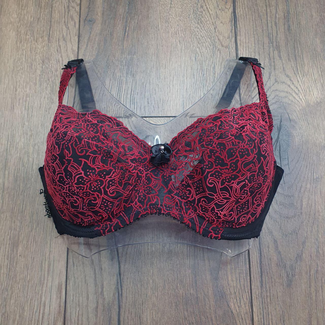 Бюстгалтер 11910 Lanny Mode 80E Черно-красный - фото 4 Бюстгалтер 11910 Lanny Mode 80E Черно-красный - фото 4