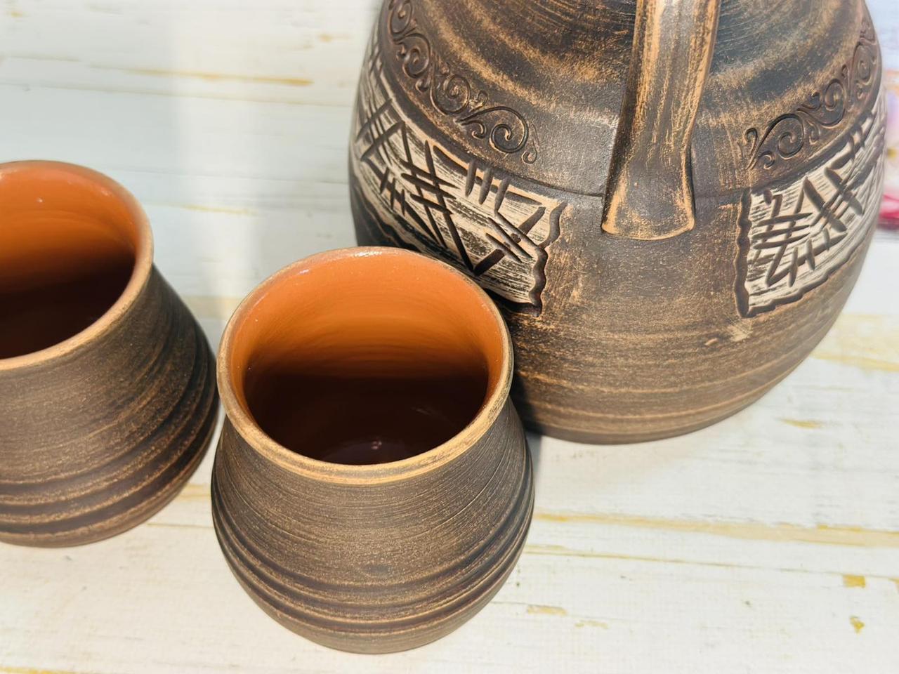 Набір винний глечик 1,5 л і 2 келихи 250 мл (2681789365) - фото 5