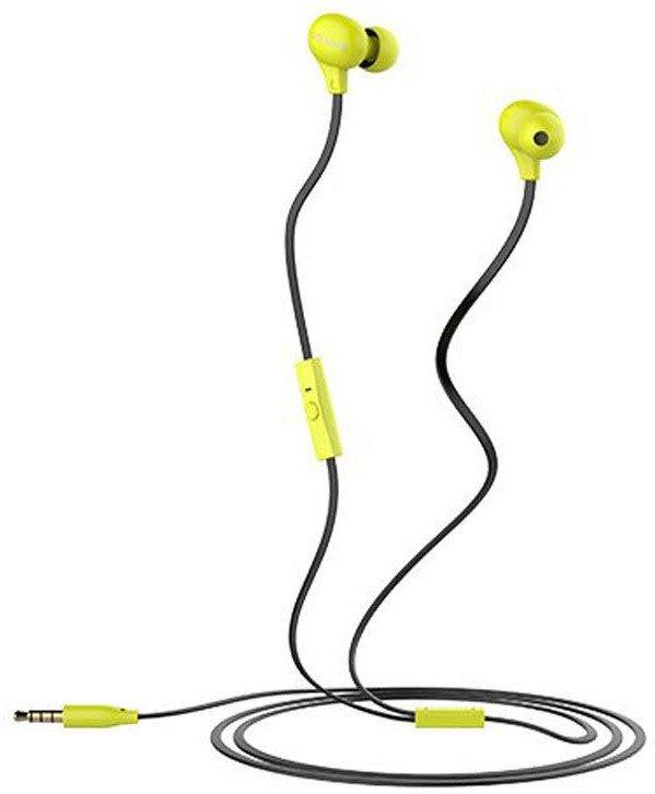 Наушники-гарнитура Usams US-SJ023 Color Beans In-ear Earphone Ewave series Вакуумные Cyan