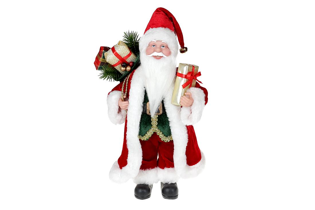 Фигурка новогодняя BonaDi Санта мягкая (NY14-512)