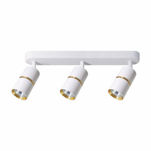 Светильник накладной поворотный ARDERO BAMBOO ML312-3 MR16 GU10 Белый/Золотой - фото 2 Светильник накладной поворотный ARDERO BAMBOO ML312-3 MR16 GU10 Белый/Золотой - фото 2