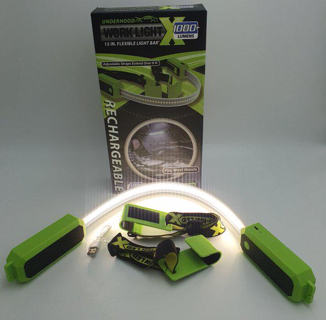 Підсвічування для капота автомобіля Emergency light strip m3 з USB універсальне (1707906833) - фото 9