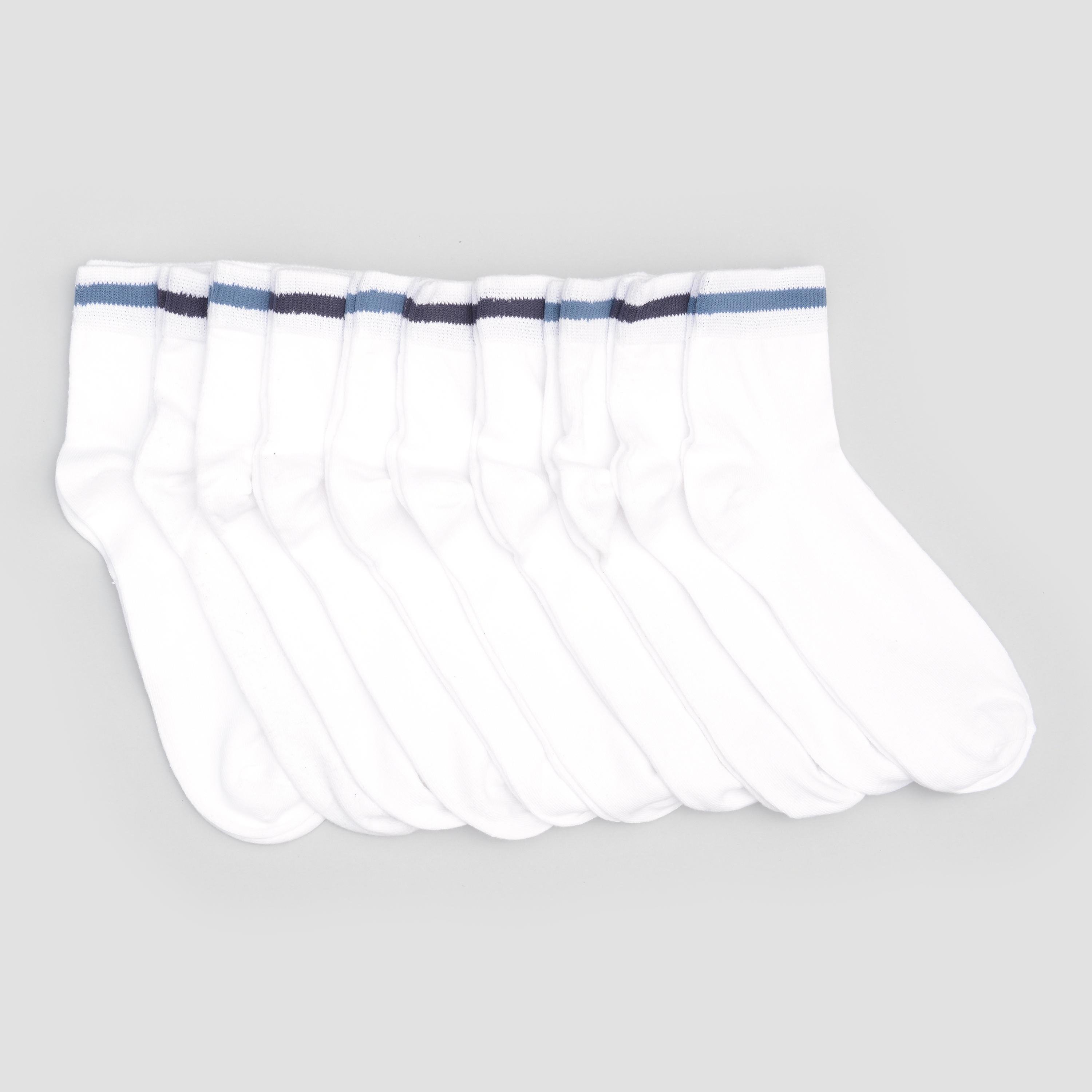 Шкарпетки C&A 10 пар р. 39-42 Білий (100922541444)
