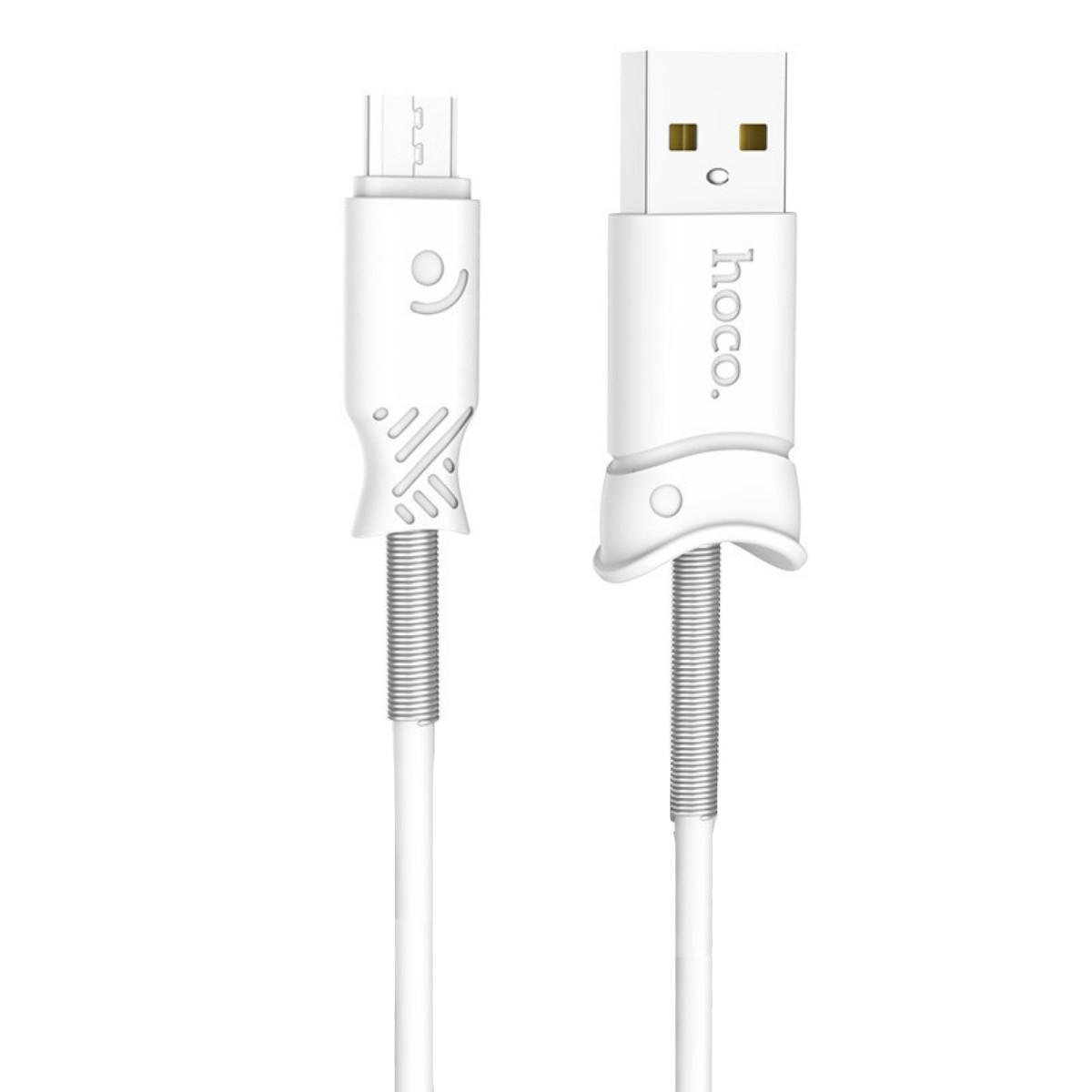 Кабель Hoco X24 Pisces charging data cable for Micro White Кабель Hoco X24 Pisces charging data cable for Micro White