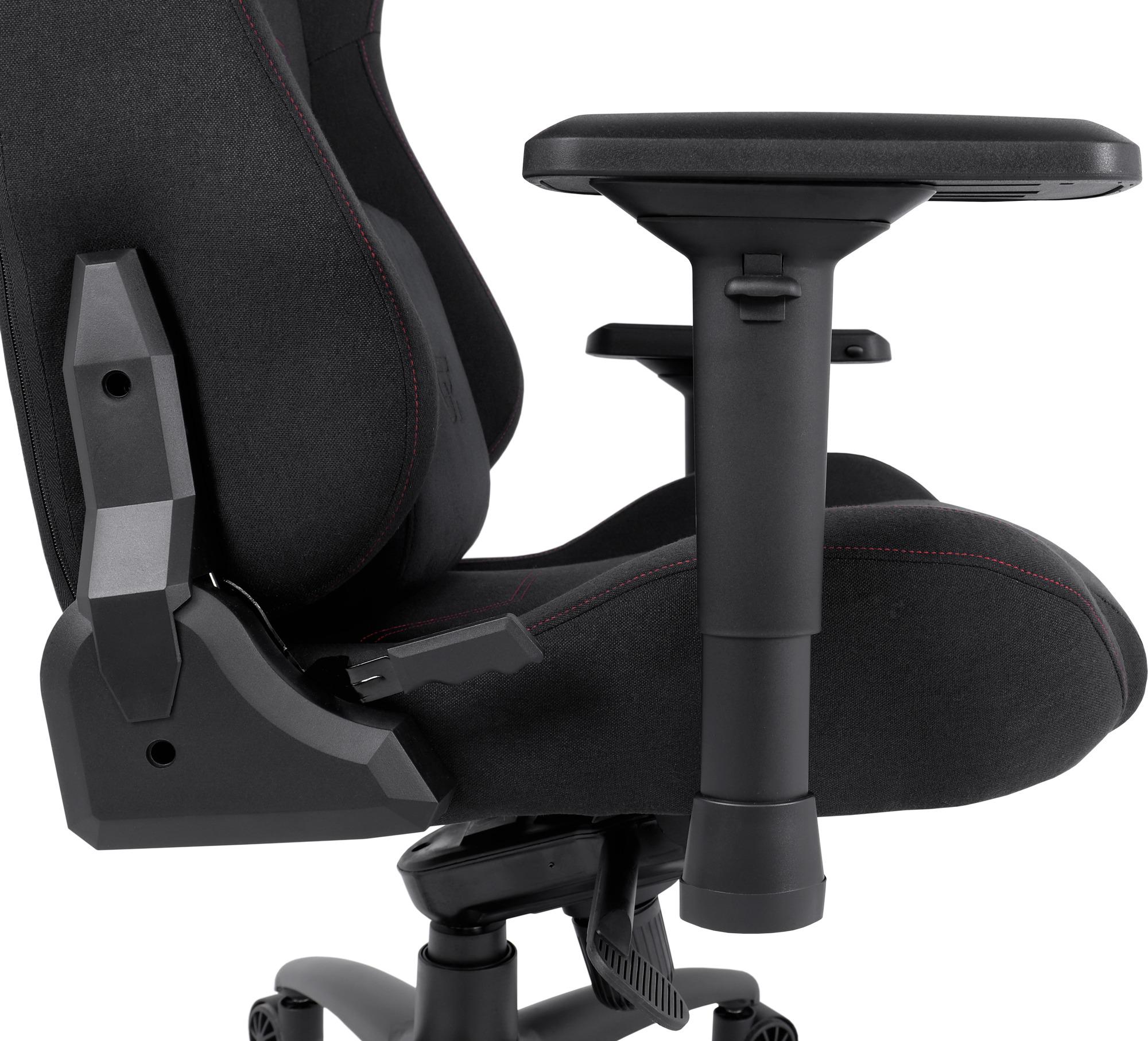 Кресло геймерское GT Racer X-8004 Fabric Black - фото 10
