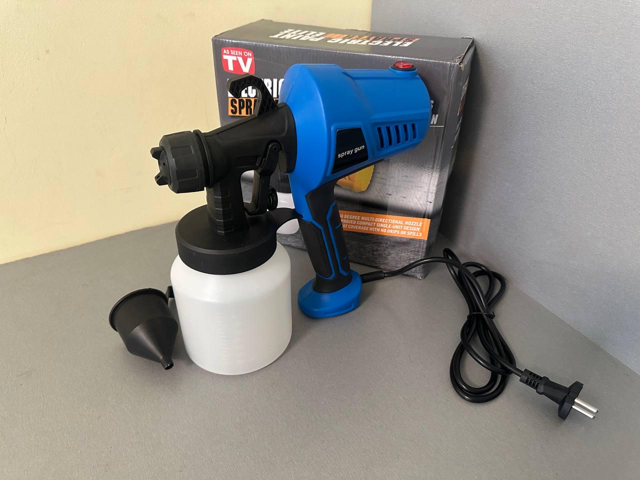 Краскопульт электрический Spray Gun 0,8 л 400 Вт Cиний (14-36-SG400V) - фото 6