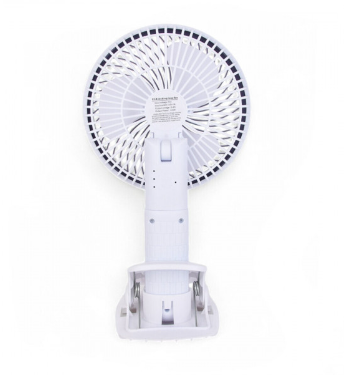 Вентилятор акумуляторний clip+mobile stand з прищепкою і USB зарядкою Білий (VNA10034) - фото 6 Вентилятор акумуляторний clip+mobile stand з прищепкою і USB зарядкою Білий (VNA10034) - фото 6
