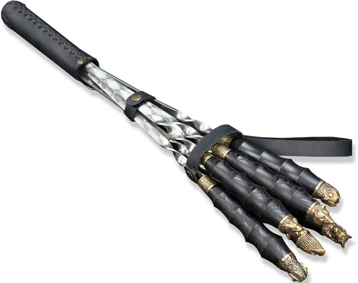 Набор шампуров Viking Бор в кожаном кейсе 6 предметов (036-LC)