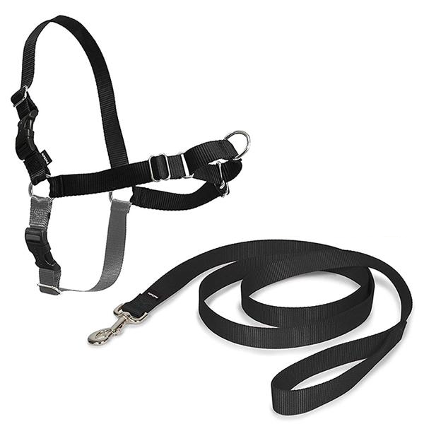 Шлея для собак Premier Easy Walk антирывок S Черный (729849131637)