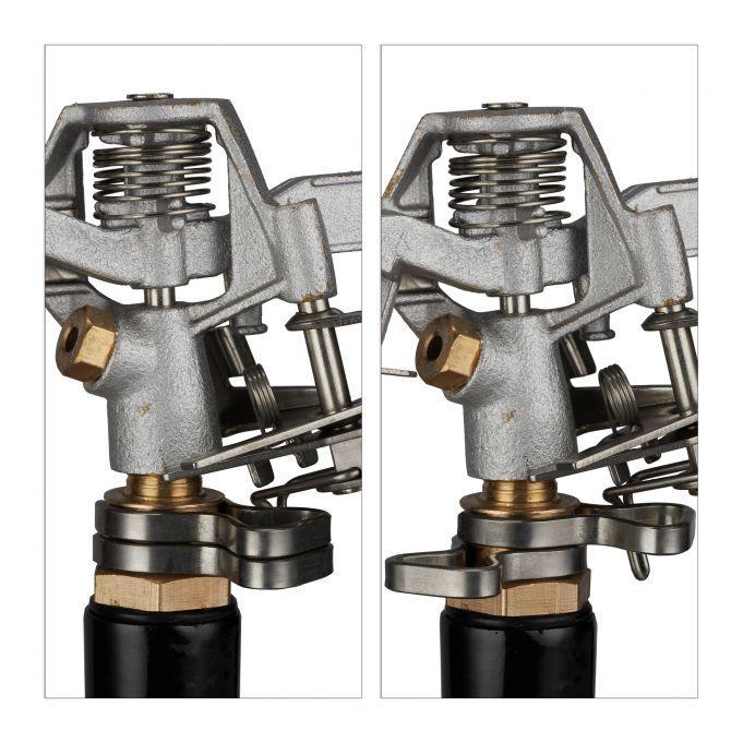 Разбрызгиватель для газонов Relaxdays 360° до 530 м2 радиус регулируемый дальность полива 13 м - фото 7 Разбрызгиватель для газонов Relaxdays 360° до 530 м2 радиус регулируемый дальность полива 13 м - фото 7