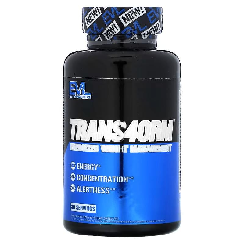 Жиросжигатель EVLution Nutrition Trans4orm 60 кап.