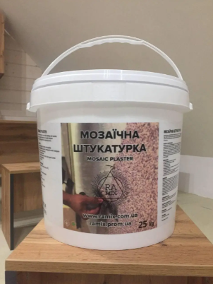 Мармурова штукатурка RAMIX6 акрилова з натурального каменю 25 кг - фото 2 Мармурова штукатурка RAMIX6 акрилова з натурального каменю 25 кг - фото 2