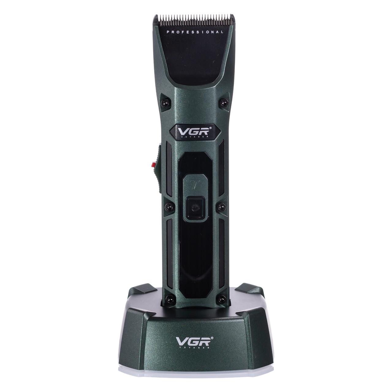 Машинка для стрижки VGR V-696 с 4 насадками (7379) - фото 2