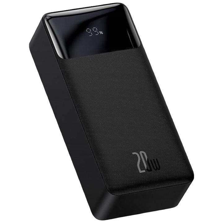 УМБ Повербанк Baseus 20 W 30000mAh Bipow Digital Display Power Bank 2USB/1Type-C PD/QC 3 A Black (PPDML-N01)