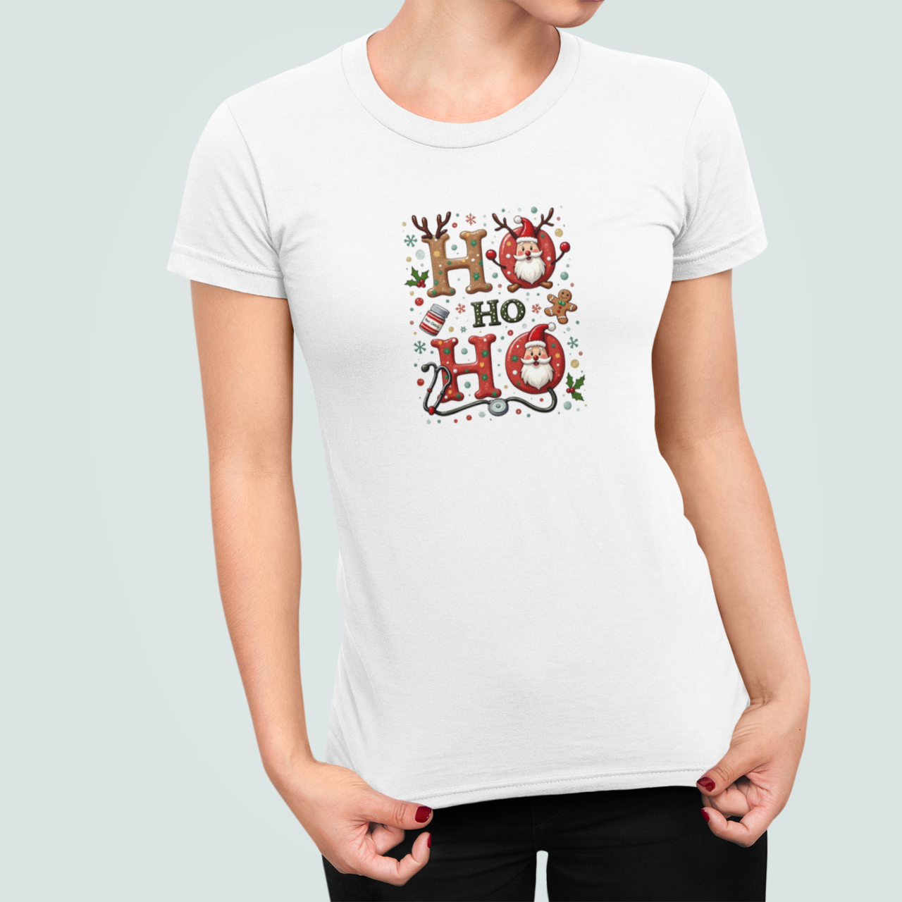 Футболка жіноча новорічна Stedman з принтом Санта Різдво лікує M Білий (НГ172.1-7) Футболка жіноча новорічна Stedman з принтом Санта Різдво лікує M Білий (НГ172.1-7)