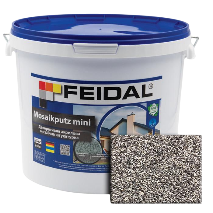 Штукатурка декоративна акрилова мозаїчна Feidal Mosaikputz mini А20 15 кг (1886455535)