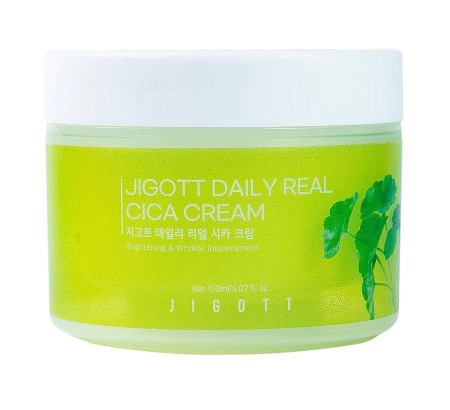 Крем для чувствительной кожи Jigott Daily Real Cica Cream 150 мл (8809541282621)