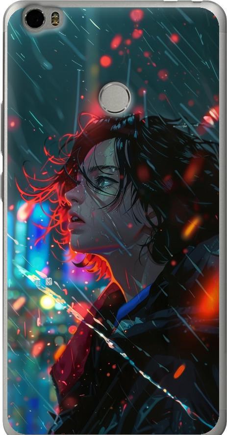 Чехол на Xiaomi Mi Max Ночные огни (6096u-275-42517)