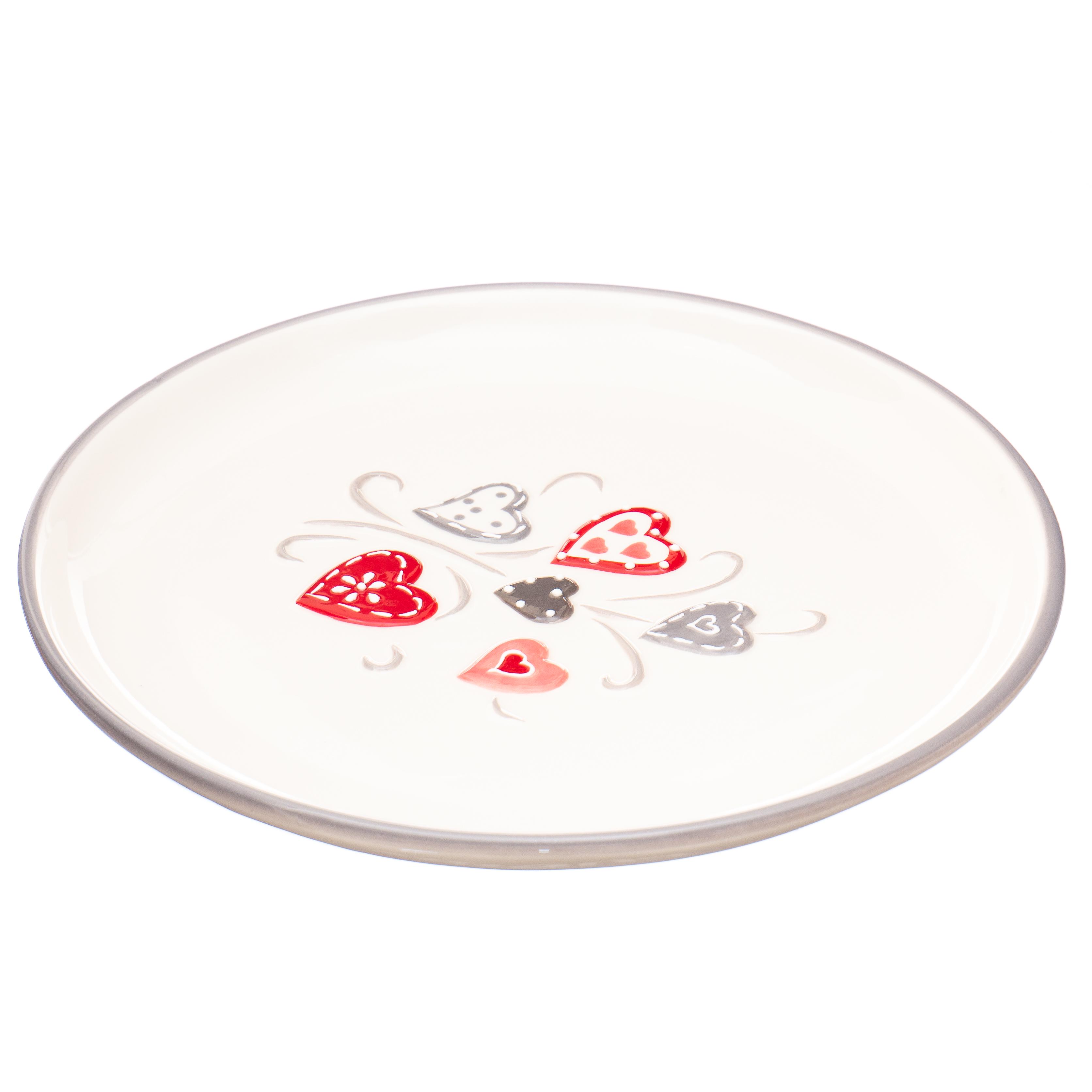 Набір керамічних тарілок Light House Love 20 см 4 шт. (013AV)