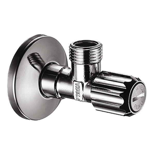 Вентиль угловой Hansgrohe с микрофильтром 1/2" Хром (13904000)