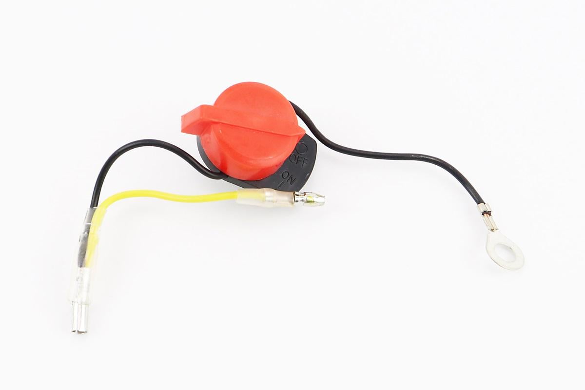 Кнопка остановки двигателя с проводом к двигателям 168F/170F/173F/177F/182F/188F/190F