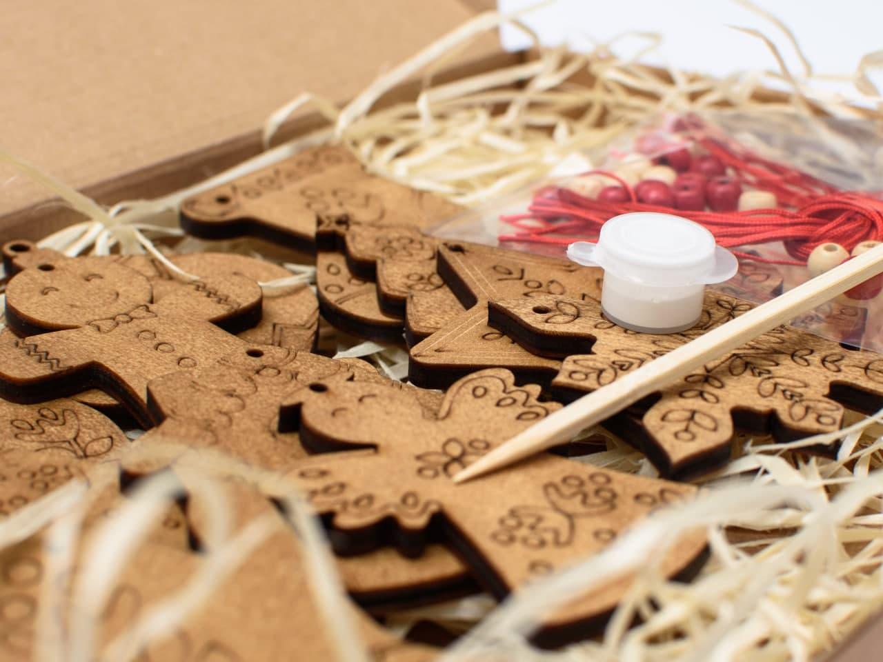 Набір-розмальовка Зробив Тато Різдвяні пряники з фарбою та мотузочками (TOYS20022) - фото 4