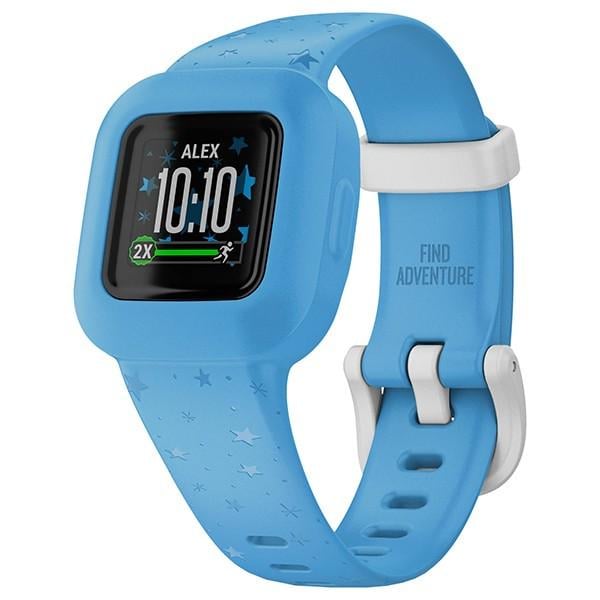 Фітнес-браслет дитячий Garmin Vivofit jr3 Stars Blue (010-02441-02)