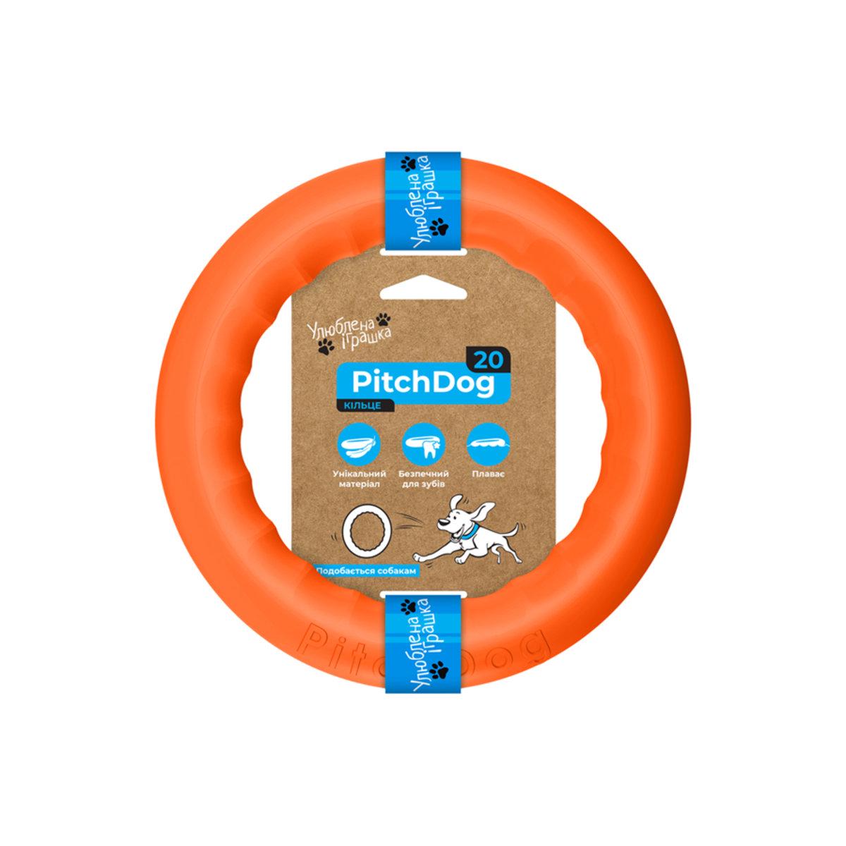 Игрушка для собак Collar Pitchdog ring кольцо 20 см Оранжевый (62374) Игрушка для собак Collar Pitchdog ring кольцо 20 см Оранжевый (62374)