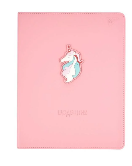 Дневник школьный YES PU интегральный Unicorn А5 40 л. (911614)