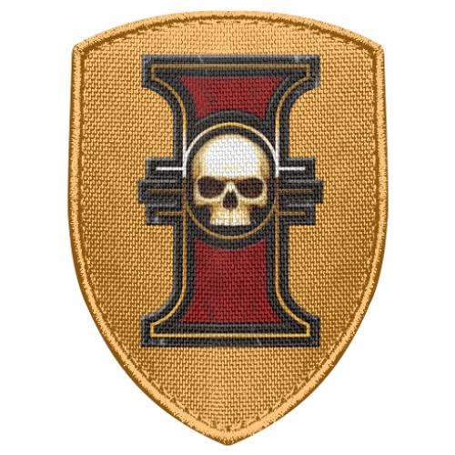 Шеврон щит Инквизиция Warhammer (17670667-9-28928)