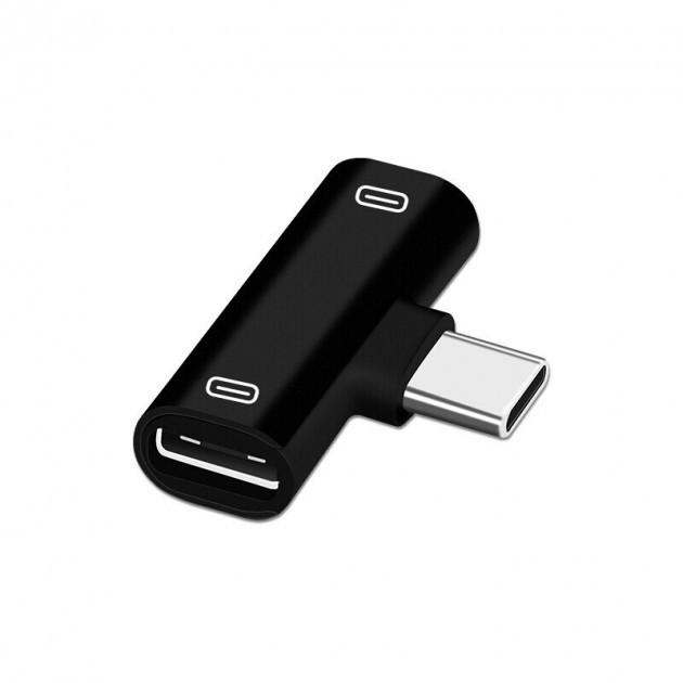 Адаптер Alitek USB type-C - Dual USB type-C (1134294672)