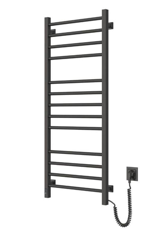 Рушникосушка NAVIN Класик Квадро Sensor 500х1200 мм з Wi-Fi права Чорний муар (H12-216055-5012)