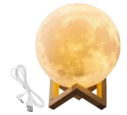 Ночник луна Moon Light 3D 15 см