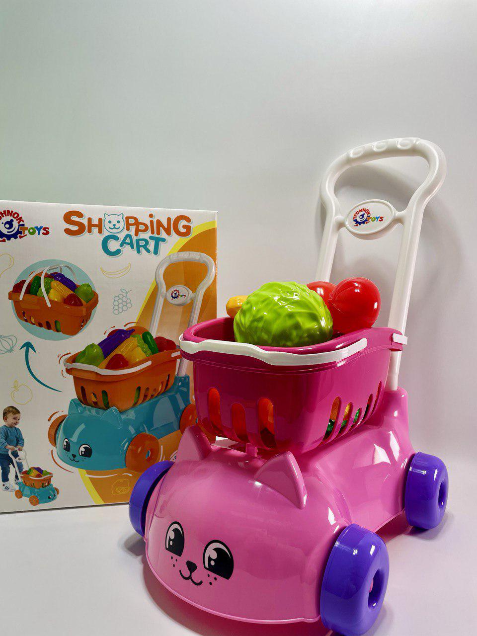 Іграшка ТехноК Візок 7563 31 6 продуктів/в коробці