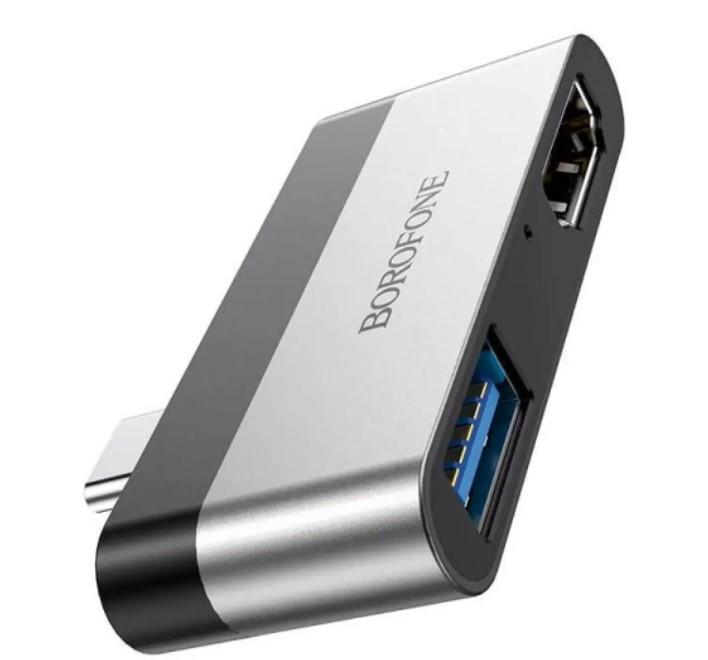USB-хаб Borofone DH2 Type-C to HDMI 4K 3.0 (10290614)