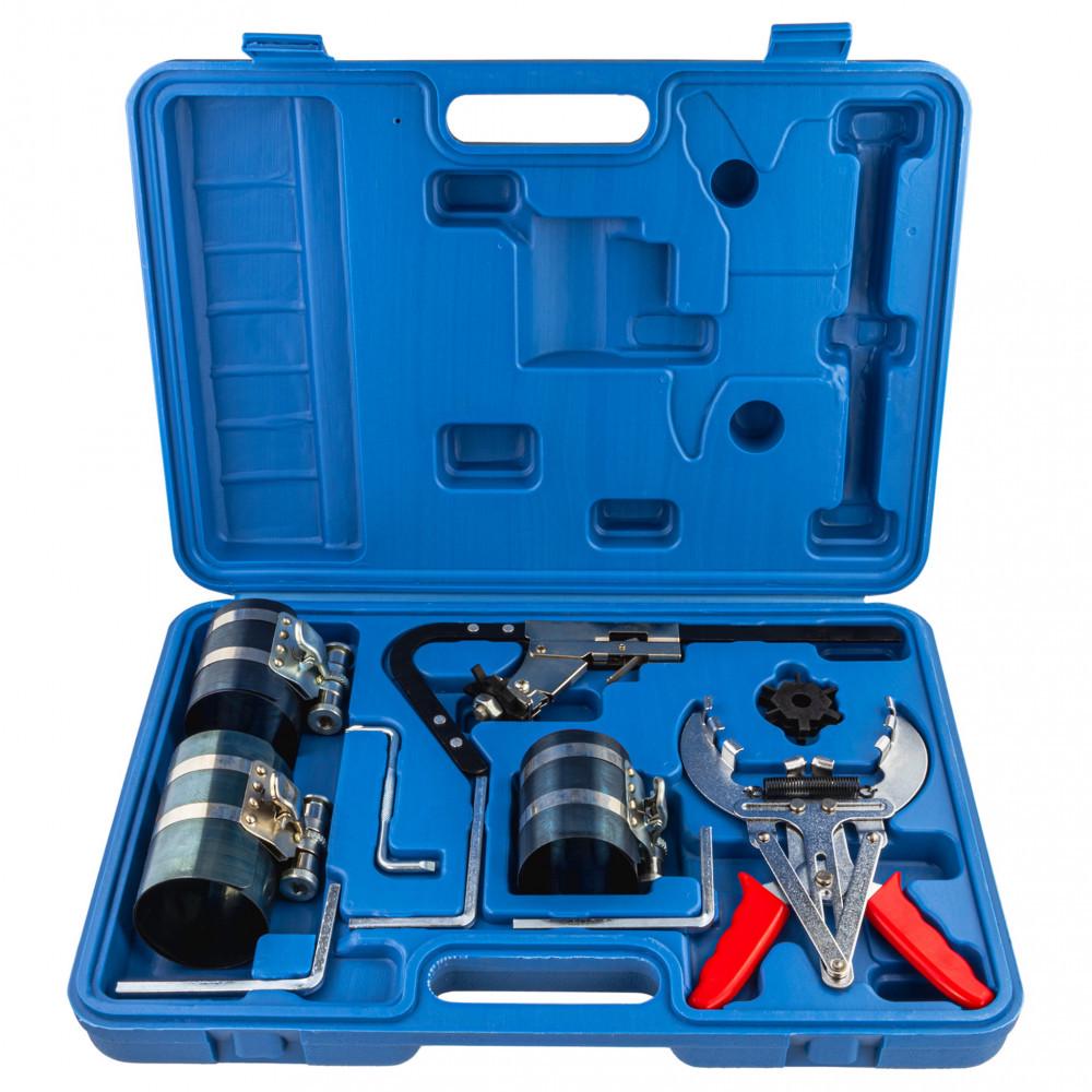 Комплект для снятия и установки поршневых колец клещи Silver 50-100 мм (S10979)