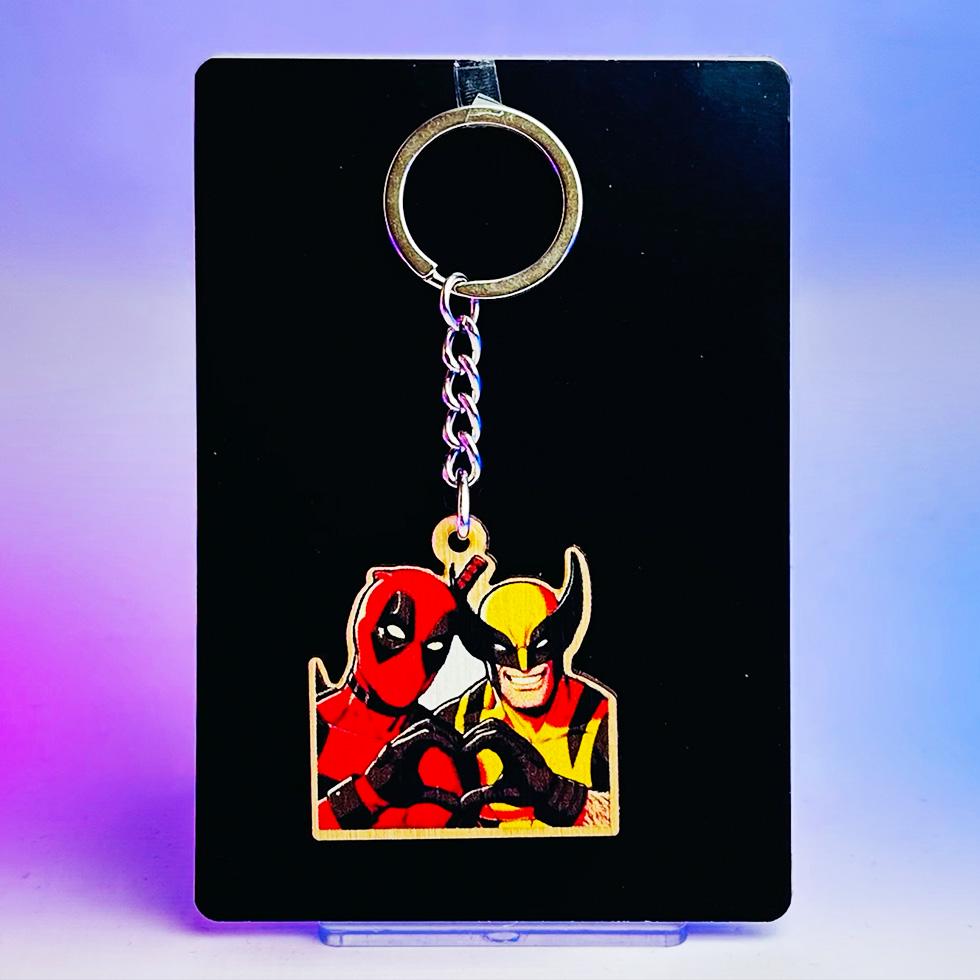 Брелок Deadpool vs Wolverine