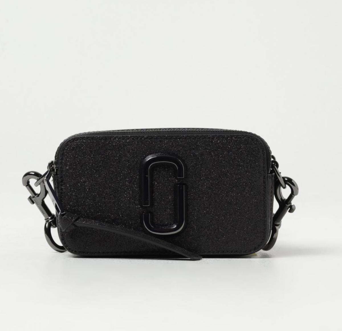 Сумка жіноча Marc Jacobs Snapshot Glitter Leather 2R3HCR080H02-001 Black (35938317)