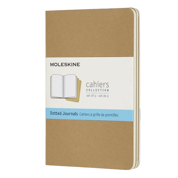 Блокнот Moleskine Cahier маленький Бежевый (QP414)