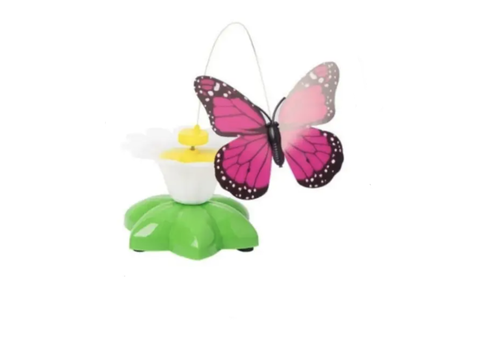 Іграшка для котів з автоматичним обертовим дротом