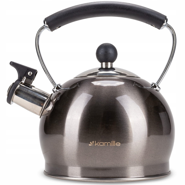 Чайник со свистком Kamille из нержавеющей стали 2 л (0873)